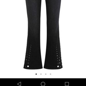 3X1 jeans. Black denim. Lucca